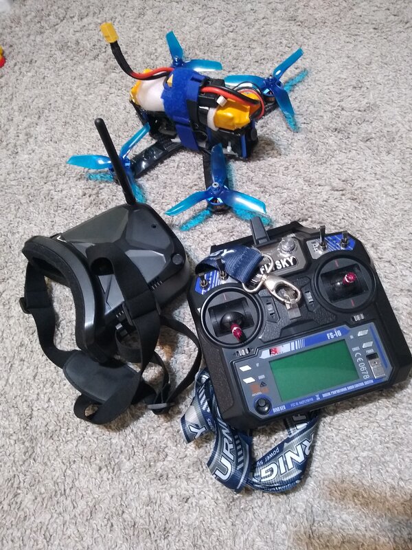 Drone Setup with Controller